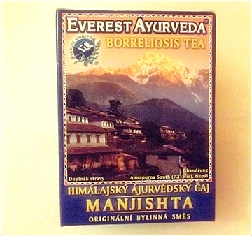 Himalájský ájurvédský čaj - Manjista