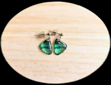 Náušnice z pryskyřice